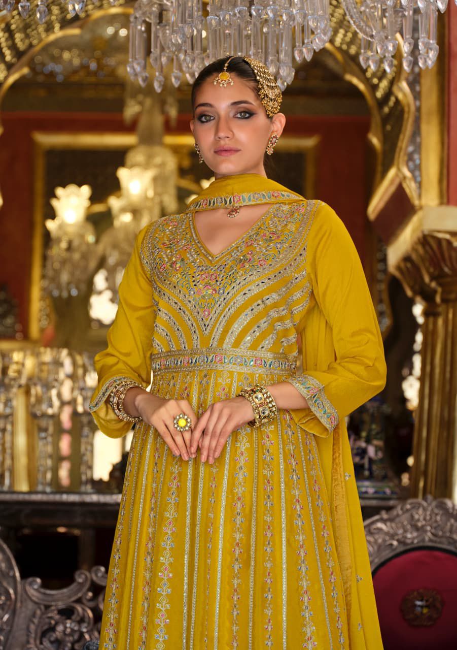 PITAMBARA - ETHNIC ANARKALI GOWN