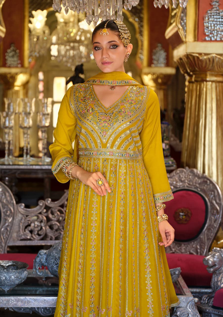 PITAMBARA - ETHNIC ANARKALI GOWN